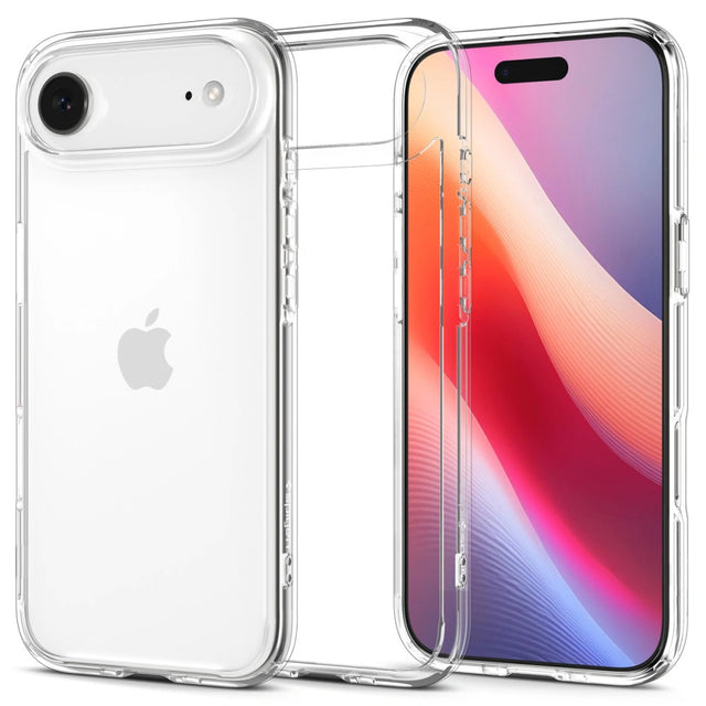 Husa de protectie Spigen Ultra Hybrid (ACS10309) compatibil cu iPhone 17 Air, Crystal Clear
