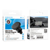 Suport Borofone Cloud (BH102), Magnetic, for Air Vent, 360° Adjust, 4.5–7 inch Phones, Negru