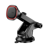 Suport Borofone Roman (BH125), Magnetic, with Suction Cup, for Dashboard/Windshield, 360° Adjust, Negru Gray