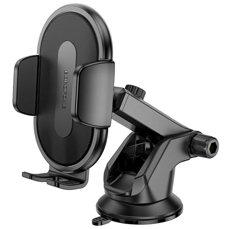 Suport Borofone Rio (BH134), for Dashboard/Windshield, 360° Adjust, ABS, Silicone, 4.5–7", Negru