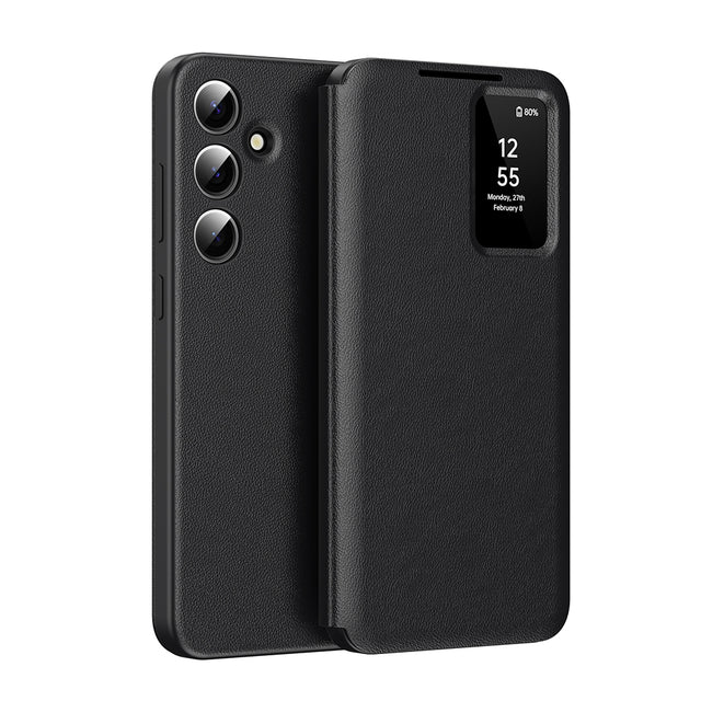Husa de protectie Techsuit SmartView Series compatibil cu Samsung Galaxy A16 4G / A16 5G, Negru