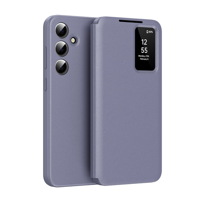 Husa de protectie Techsuit SmartView Series compatibil cu Samsung Galaxy S25 FE, Mov