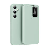 Husa de protectie Techsuit SmartView Series compatibil cu Samsung Galaxy S25 FE, Verde