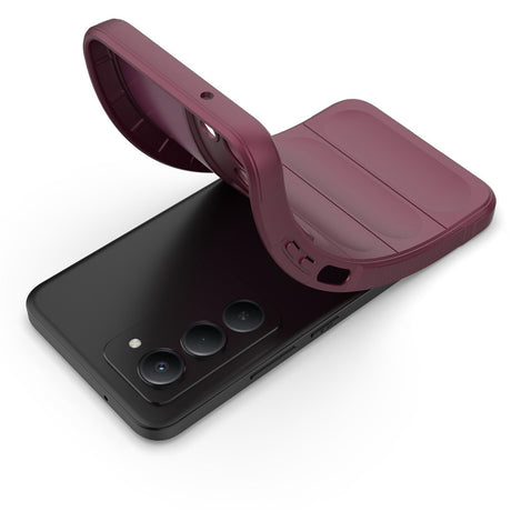 Husa de protectie Techsuit Magic Shield compatibil cu Xiaomi Redmi 15 4G / Redmi 15 5G, Bordo