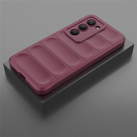 Husa de protectie Techsuit Magic Shield compatibil cu Xiaomi Redmi 15 4G / Redmi 15 5G, Bordo