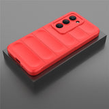 Husa de protectie Techsuit Magic Shield compatibil cu Xiaomi Redmi 15 4G / Redmi 15 5G, Rosu