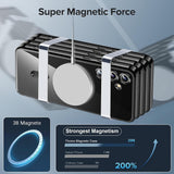 Husa de protectie Techsuit Luxury Crystal MagSafe compatibil cu Samsung Galaxy S25 FE, Roz