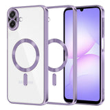 Husa de protectie Techsuit Luxury Crystal MagSafe compatibil cu Samsung Galaxy A07 4G, Mov Deschis