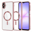 Husa de protectie Techsuit Luxury Crystal MagSafe compatibil cu Samsung Galaxy A07 4G, Roz