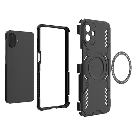 Husa de protectie Techsuit ArmorMag compatibil cu Samsung Galaxy A07 4G, Negru