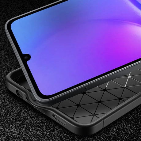 Husa de protectie Techsuit CarbonFiber compatibil cu Samsung Galaxy A07 4G, Negru