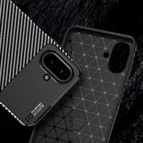 Husa de protectie Techsuit CarbonFiber compatibil cu Samsung Galaxy A07 4G, Negru