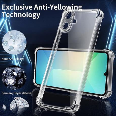 Husa de protectie Techsuit Shockproof Clear Silicone compatibil cu Samsung Galaxy A07 4G, Transparent