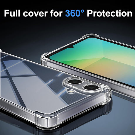 Husa de protectie Techsuit Shockproof Clear Silicone compatibil cu Samsung Galaxy A07 4G, Transparent