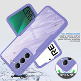 Folie de protectie Techsuit ColorVerse 360 Series + compatibil cu Xiaomi Redmi 15 4G / Redmi 15 5G, Mov