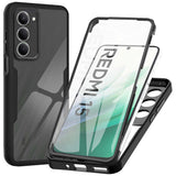 Folie de protectie Techsuit ColorVerse 360 Series + compatibil cu Xiaomi Redmi 15 4G / Redmi 15 5G, Negru