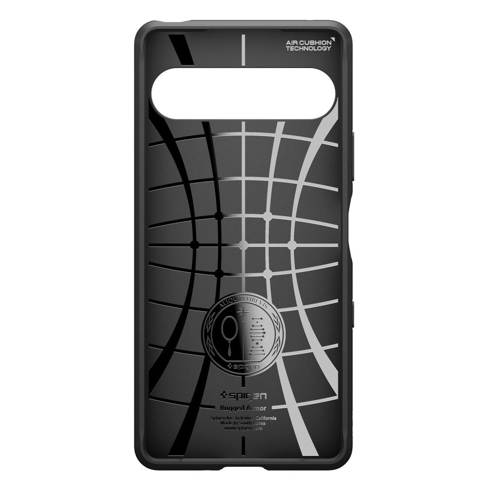 Husă Spigen Rugged Armor neagră pentru Sony Xperia 10 VII