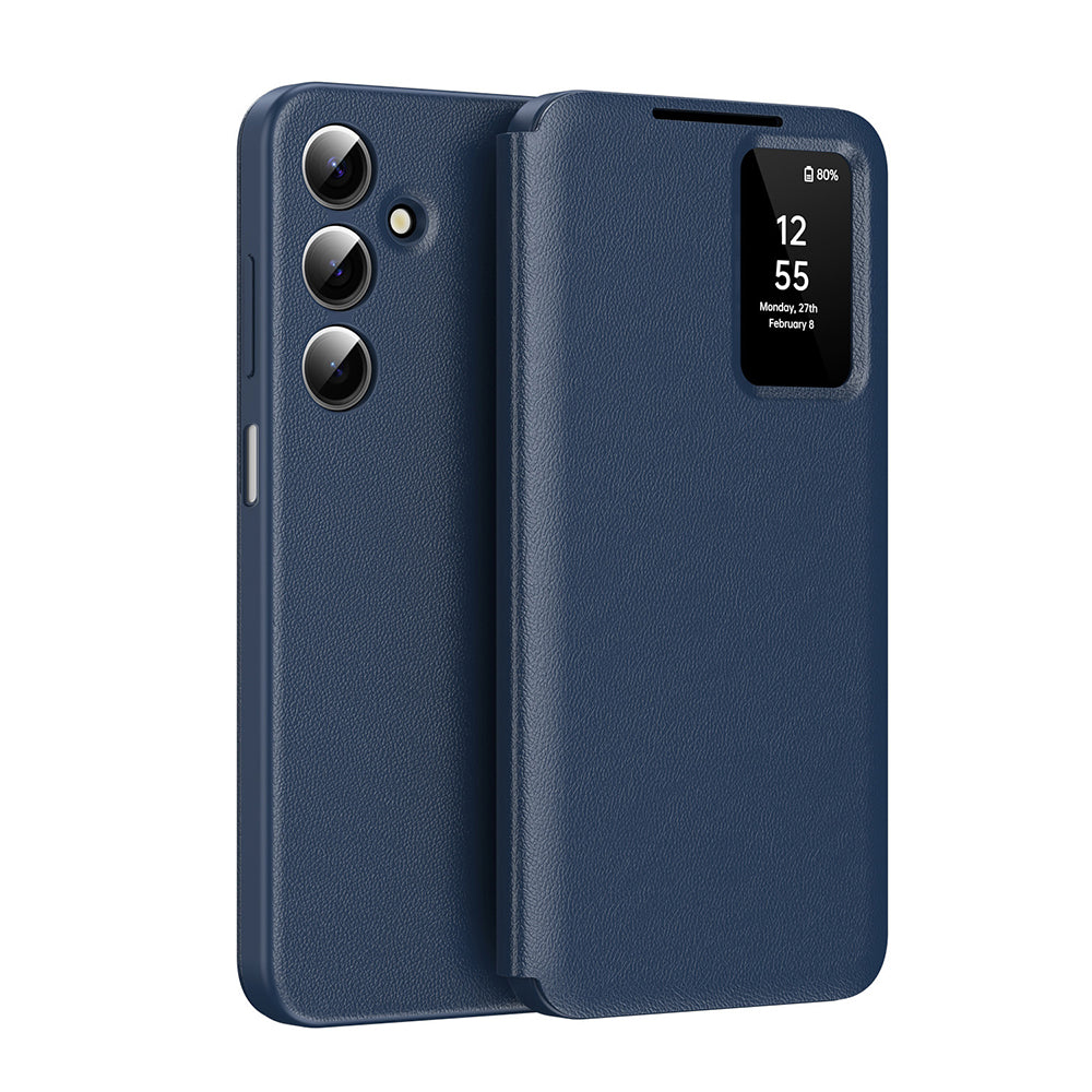 Husa de protectie Techsuit SmartView Series compatibil cu Samsung Galaxy A17 5G / A17 4G / A26 5G / M17 / F17, Albastru