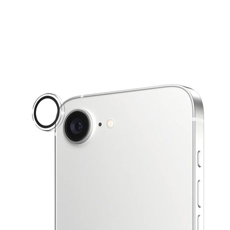 Folie de protectie PanzerGlass® Hoops® Camera Lens compatibil cu iPhone 16e / iPhone 17e, Transparent