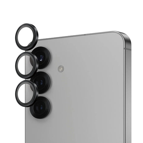 Folie de protectie PanzerGlass® Hoops® Camera Lens compatibil cu Samsung Galaxy S25, Negru