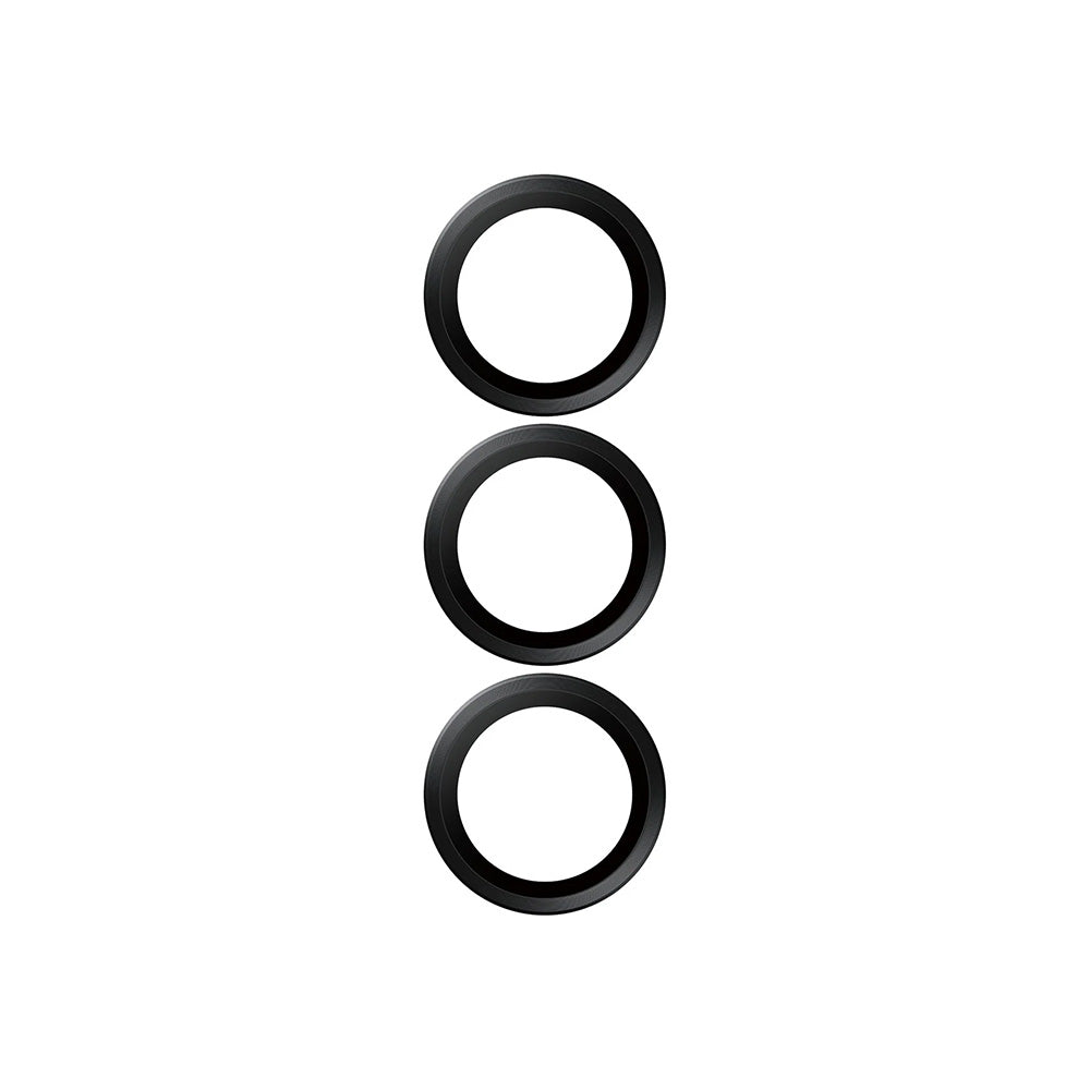 Folie de protectie PanzerGlass® Hoops® Camera Lens compatibil cu Samsung Galaxy S25, Negru