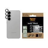 Folie de protectie PanzerGlass® Hoops® Camera Lens compatibil cu Samsung Galaxy S25, Negru