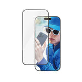 Folie de protectie PanzerGlass® Ultra-Wide Fit compatibil cu iPhone 16 Pro, Negru