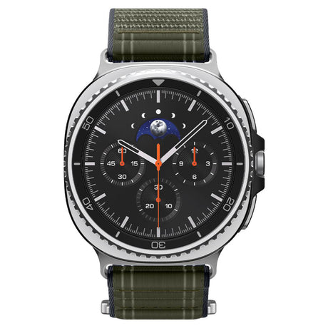 Curea smartwatch Spigen Watchband WBF0 (AMP10154) compatibil cu Samsung Galaxy Watch8 40mm/Watch8 44mm/Watch8 Classic, Verde