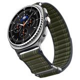Curea smartwatch Spigen Watchband WBF0 (AMP10154) compatibil cu Samsung Galaxy Watch8 40mm/Watch8 44mm/Watch8 Classic, Verde