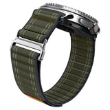 Curea smartwatch Spigen Watchband WBF0 (AMP10154) compatibil cu Samsung Galaxy Watch8 40mm/Watch8 44mm/Watch8 Classic, Verde