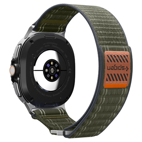 Curea smartwatch Spigen Watchband WBF0 (AMP10154) compatibil cu Samsung Galaxy Watch8 40mm/Watch8 44mm/Watch8 Classic, Verde