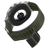 Curea smartwatch Spigen Watchband WBF0 (AMP10154) compatibil cu Samsung Galaxy Watch8 40mm/Watch8 44mm/Watch8 Classic, Verde