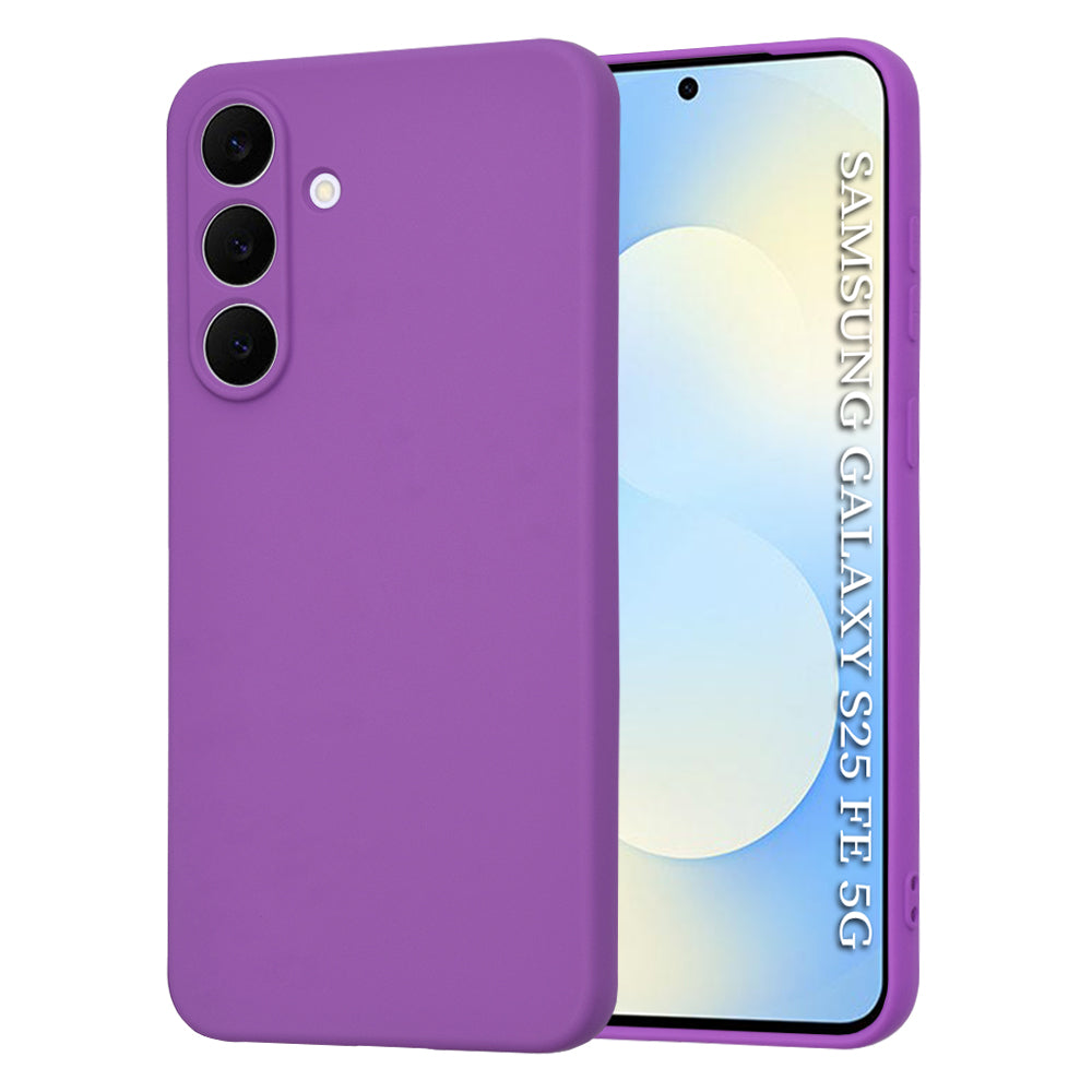 Husa de protectie Techsuit SoftFlex compatibil cu Samsung Galaxy S25 FE, Mov