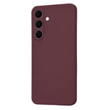 Husa de protectie Techsuit SoftFlex compatibil cu Samsung Galaxy S25 FE, Plum Red