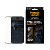 Folie de protectie PanzerGlass® Ultra-Wide Fit Stealth w. FASTFIT IN-A-BOX compatibil cu iPhone 17 Air, Negru