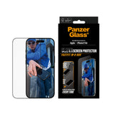 Folie de protectie PanzerGlass® Ultra-Wide Fit w. FASTFIT IN-A-BOX compatibil cu iPhone 17 Air, Negru