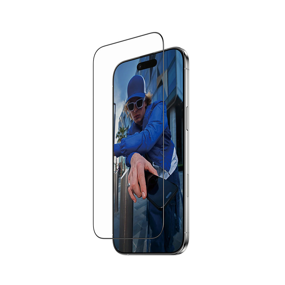Folie de protectie PanzerGlass® Ultra-Wide Fit w. FASTFIT IN-A-BOX compatibil cu iPhone 17 Air, Negru