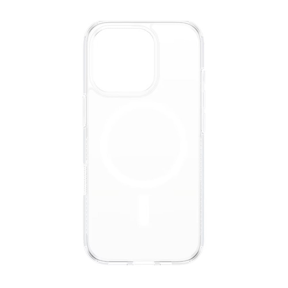 Husa de protectie PanzerGlass® HardCase White MagSafe Series compatibil cu iPhone 16 Pro, Transparent