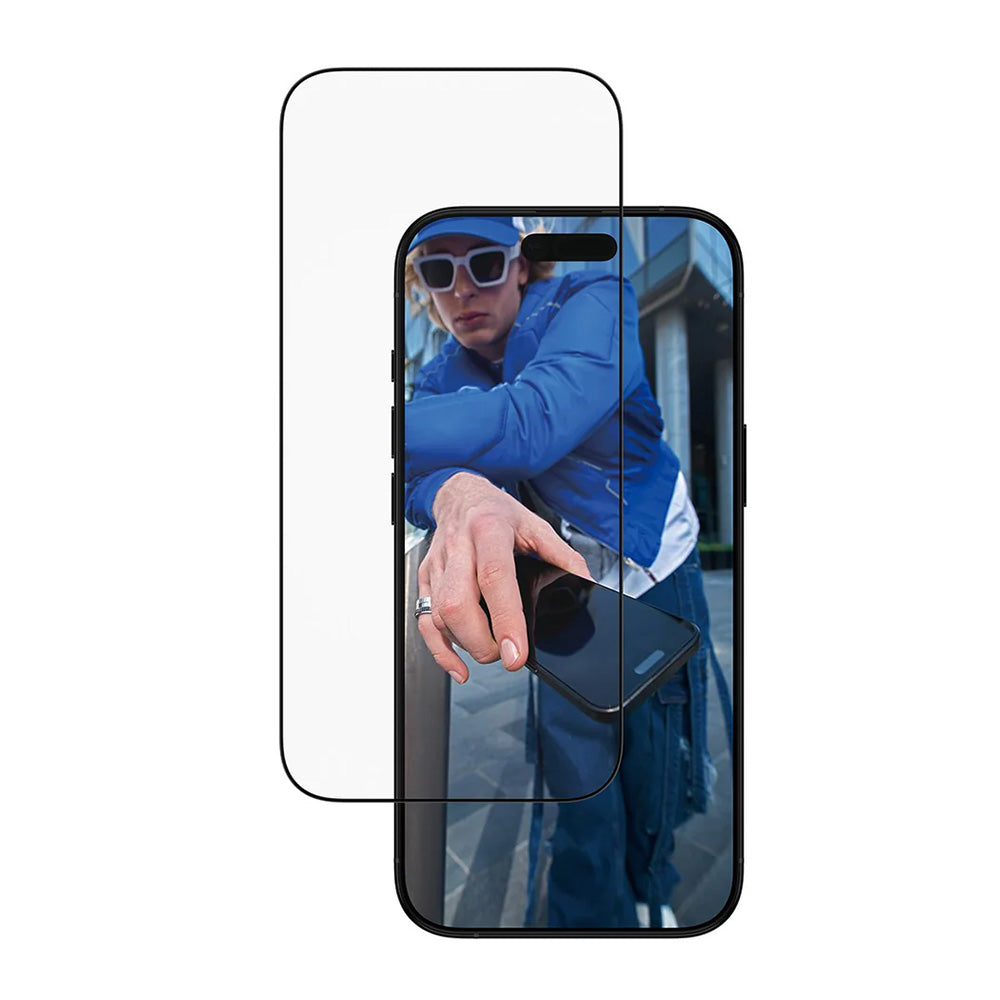 Folie de protectie PanzerGlass® Ultra-Wide Fit w. EasyAligner compatibil cu iPhone 17 Air, Negru