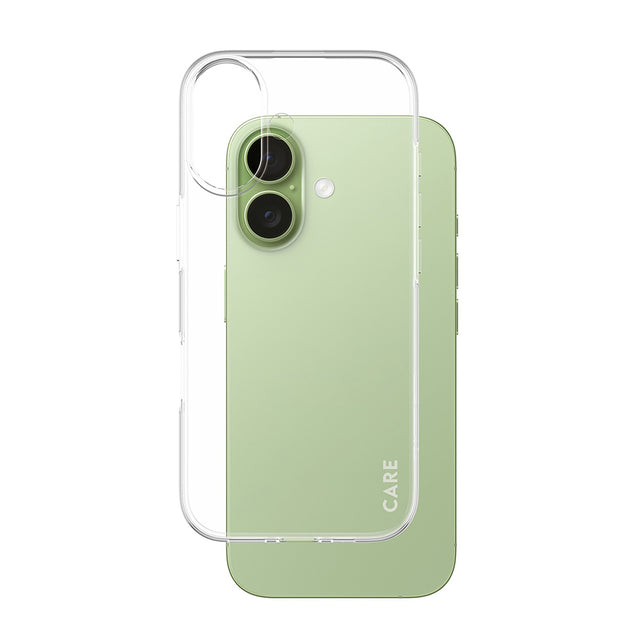 Husa de protectie PanzerGlass® CARE Fashionable X-Ray Soft Basic compatibil cu iPhone 17, Transparent
