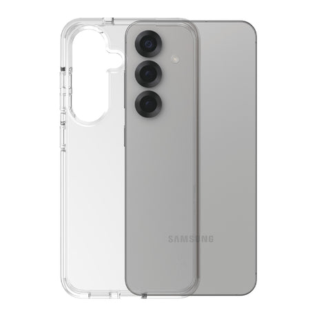 Husa de protectie PanzerGlass® CARE Flagship Urban Combat compatibil cu Samsung Galaxy S25, Transparent