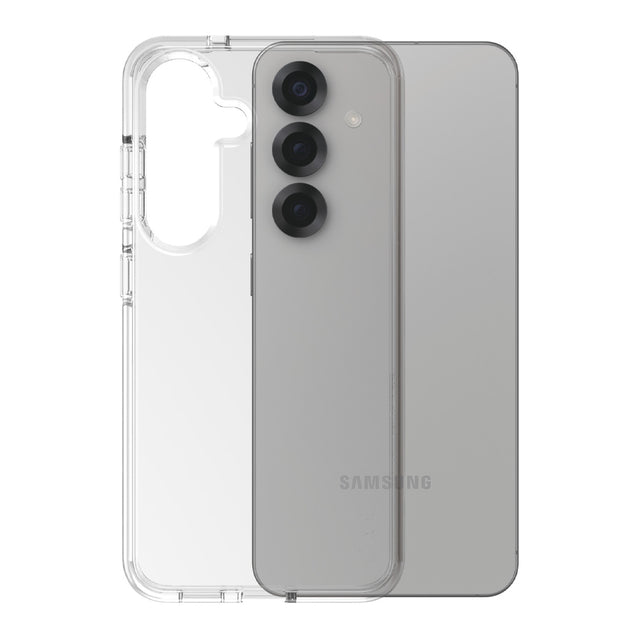 Husa de protectie PanzerGlass® CARE Flagship Urban Combat compatibil cu Samsung Galaxy S25, Transparent