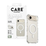 Husa de protectie PanzerGlass® CARE Fashionable w. White MagSafe compatibil cu iPhone 17 Air, Transparent