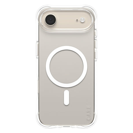 Husa de protectie PanzerGlass® CARE Fashionable w. White MagSafe compatibil cu iPhone 17 Air, Transparent