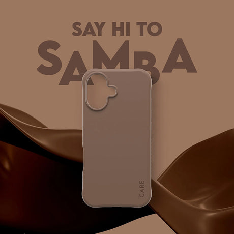 Husa de protectie PanzerGlass® CARE Fashionable w. MagSafe compatibil cu iPhone 17, Samba Espresso