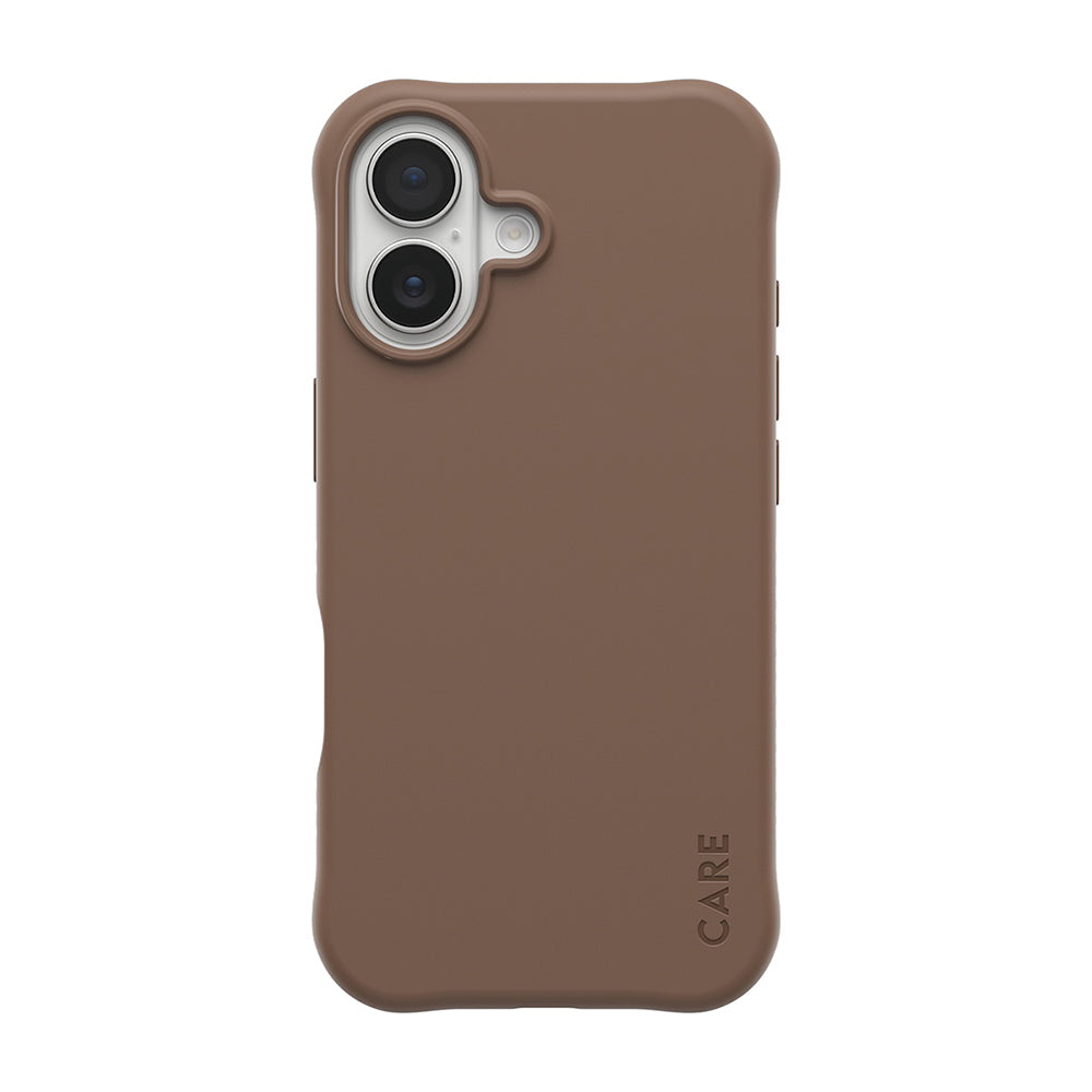 Husa de protectie PanzerGlass® CARE Fashionable w. MagSafe compatibil cu iPhone 17, Samba Espresso