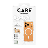 Husa de protectie PanzerGlass® CARE Fashionable w. White MagSafe compatibil cu iPhone 17 Pro, Transparent