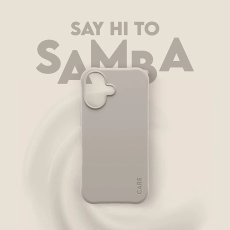Husa de protectie PanzerGlass® CARE Fashionable w. MagSafe compatibil cu iPhone 17, Samba Vanilla
