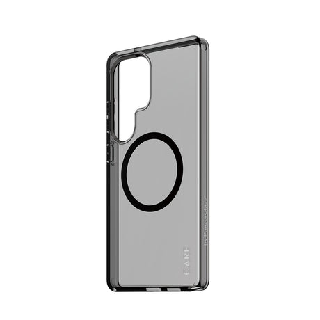 Husa de protectie PanzerGlass® CARE Flagship Urban Combat Black Qi Compatible compatibil cu Samsung Galaxy S25 Ultra, Smokey
