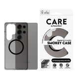 Husa de protectie PanzerGlass® CARE Flagship Urban Combat Black Qi Compatible compatibil cu Samsung Galaxy S25 Ultra, Smokey